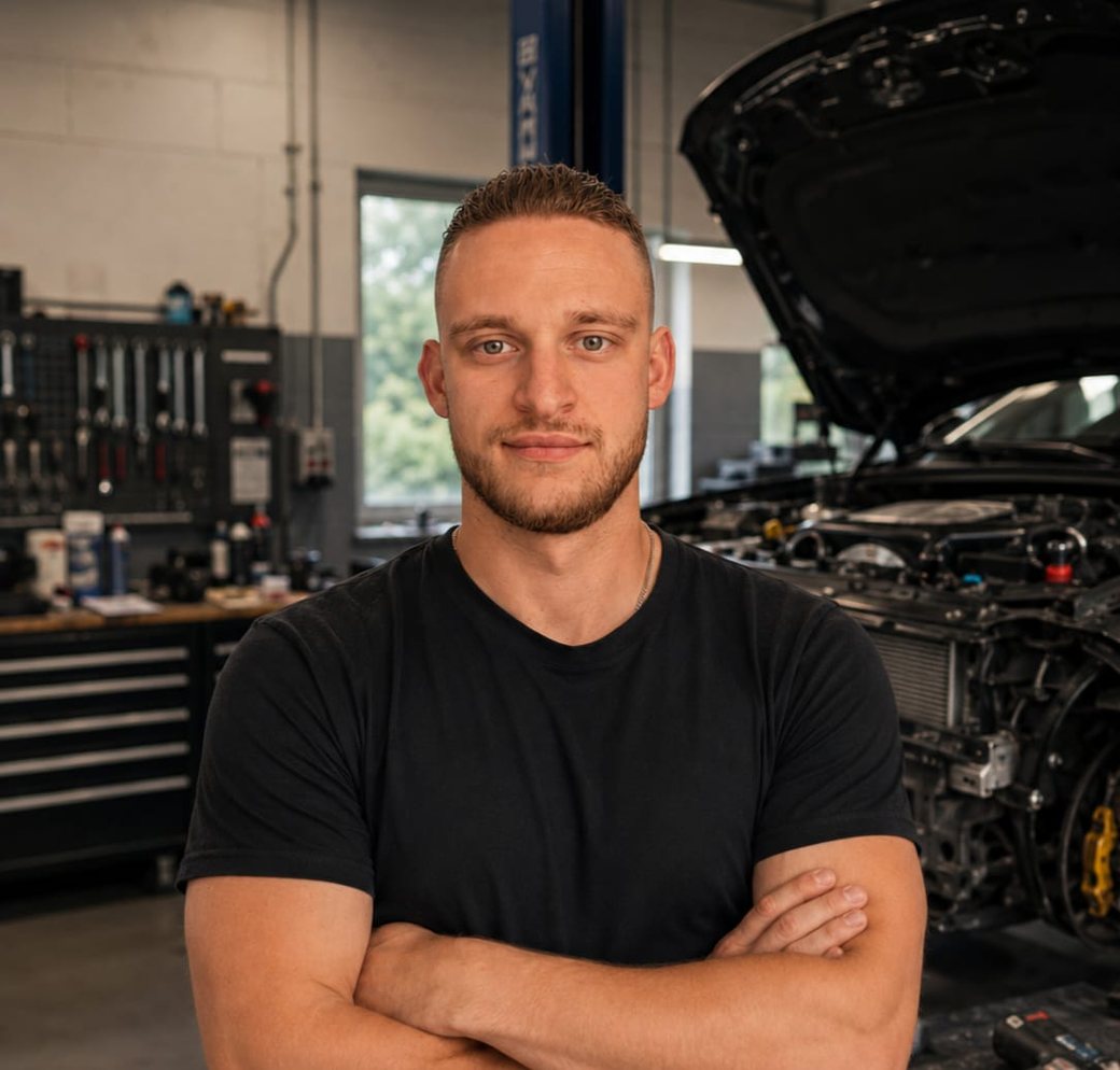Niklas Kornweibel, Kfz-Technikermeister